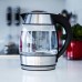  1.8 Liter Electric Glass Kettle With Removable Tea Infuser