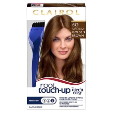 Clairol, Nice'n Easy Permanent Hair Dye, 5G Medium Golden Brown Hair Color, Root Touch-Up