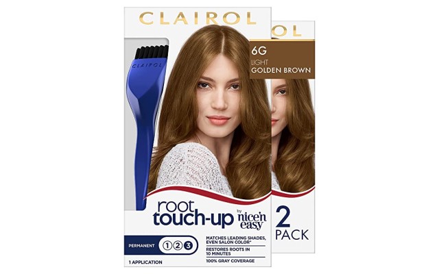 , Nice’n Easy Permanent Hair Dye, 6G Light Golden Brown Hair Color, 3.2 oz