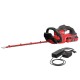  60V 24″ Hedge Trimmer & One 2.5AH 60V Batteries With Charger, Red