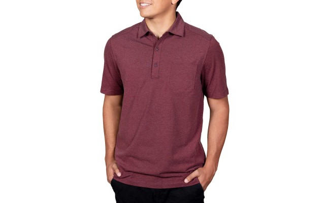 Cutter and Buck Men's Advantage Polo, Red, Medium