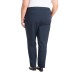  Ladies' Pull-On Pant with Drawstring, Blue, 2X