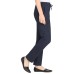  Ladies' Pull-On Pant with Drawstring, Blue, 2X