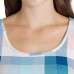  Ladies 4-Piece Pajama Set, Teal, 3X