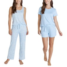 Eddie Bauer Ladies 4-Piece Pajama Set