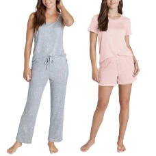 Eddie Bauer Ladies 4-Piece Pajama Set