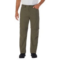 Eddie Bauer Men's Convertible Pant, Green, 40 x 30