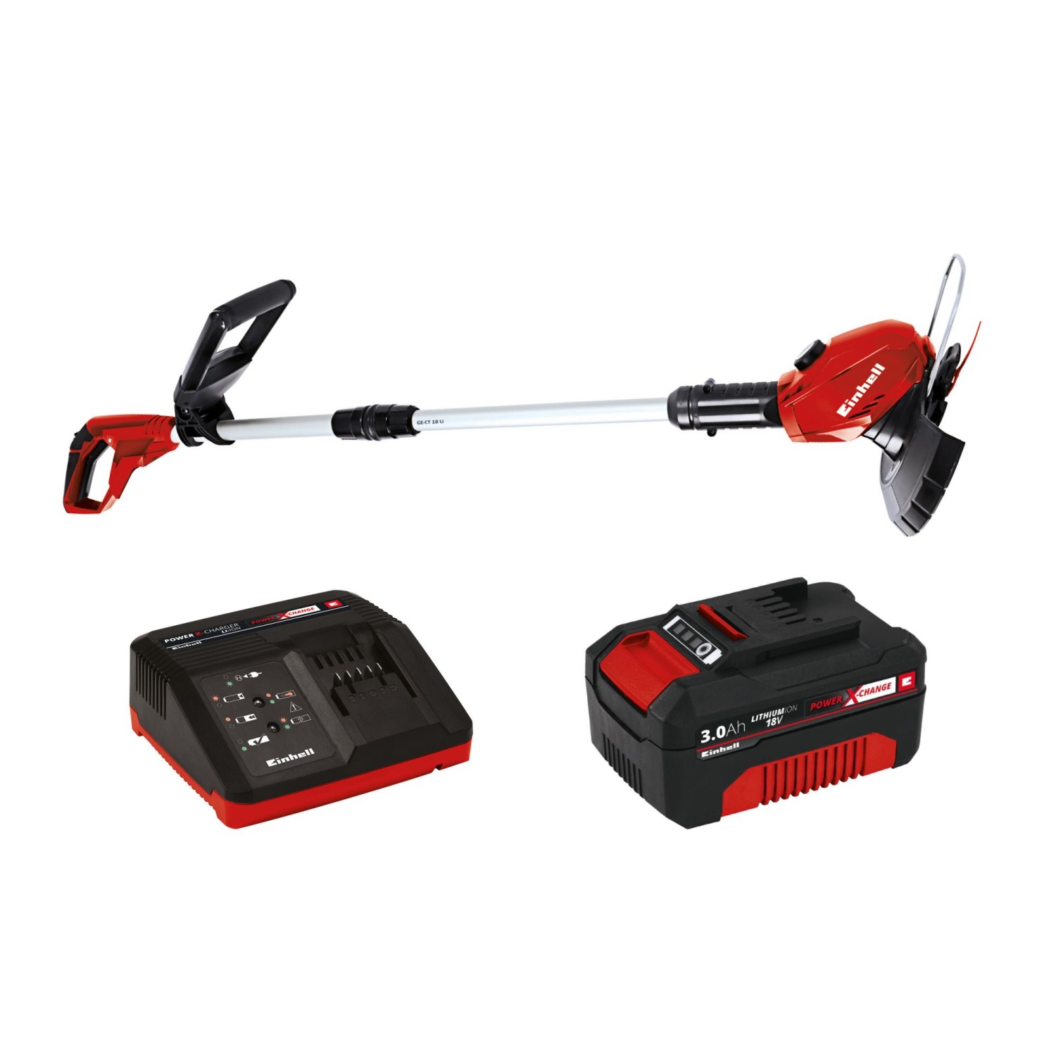 Einhell Power X-Change 18V Cordless Cordless Grass Trimmer With 3.0Ah ...