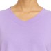  Ladies' French Terry 3-piece Lounge Set, Purple, Large