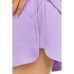  Ladies' French Terry 3-piece Lounge Set, Purple, Large