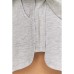  Ladies' French Terry 3-piece Lounge Set, Gray, 2X