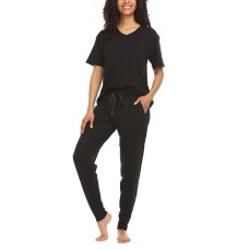 Flora Nikrooz Ladies' French Terry 3-piece Lounge Set