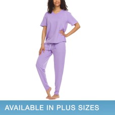 Flora Nikrooz Ladies' French Terry 3-piece Lounge Set