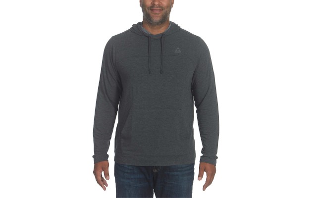  Men’s Performance Hoodie, Gray, Large