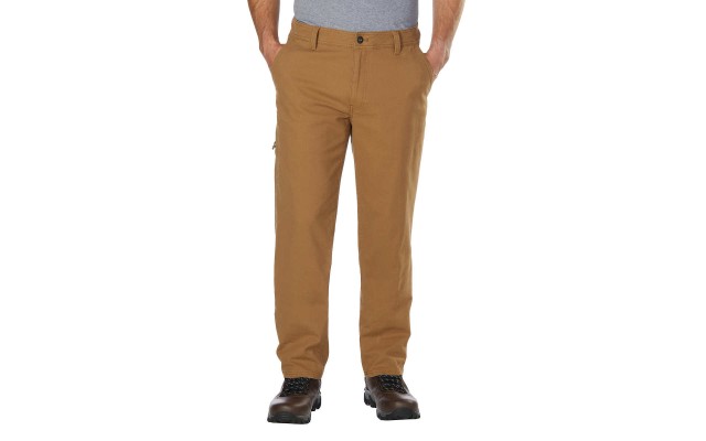  Men's Canvas Pant, Brown, 42 x 36