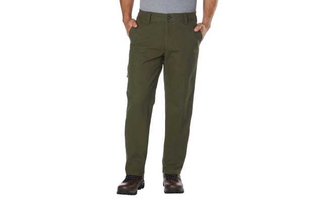  Men's Canvas Pant, Green, 32 x 34