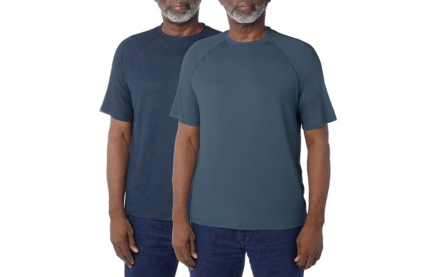 Glacier Men's 2-Pack Tee, Blue, 3XL