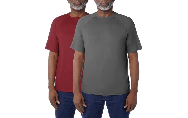 Glacier Men's 2-Pack Tee, Red, 3XL