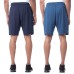 Glacier Men’s Performance Short 2-pack, Blue, XX-Large