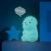  Dinosaur Duo Remote Control Multicolor Changing LED Silicone Night Light