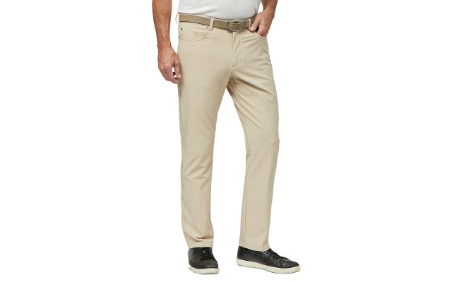  Men's 5 Pocket Pant, Tan, 34 x 32