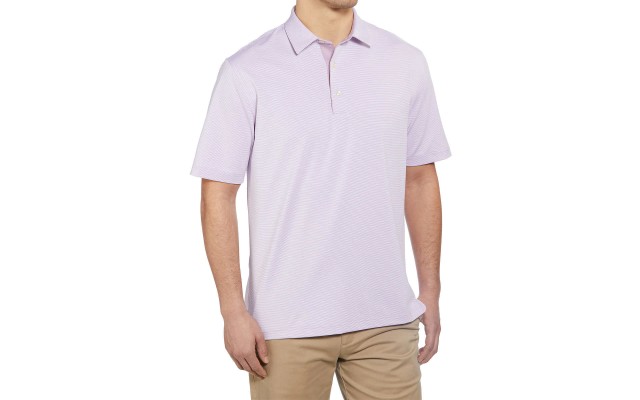  Men’s ML75 Polo, Purple, 3X-Large