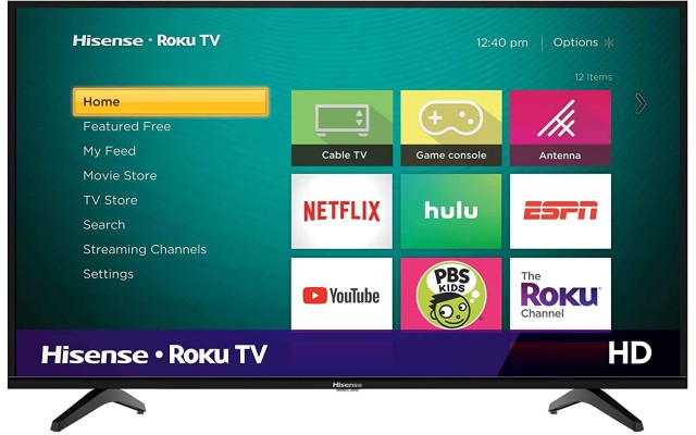  32-Inch Class H4 Series LED Roku Smart TV with Alexa Compatibility 32H4F