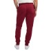  Men’s Fleece Jogger, Red, Large