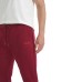  Men’s Fleece Jogger, Red, Large