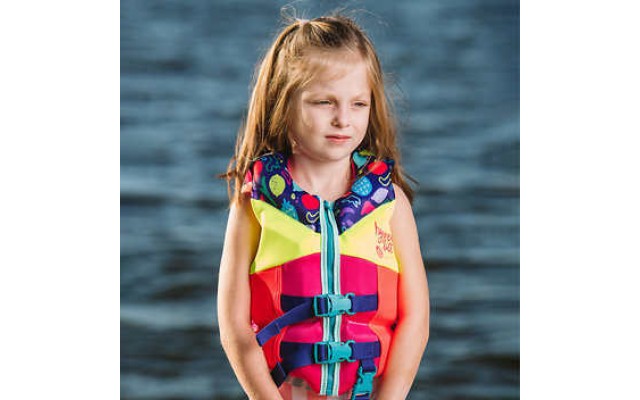  Child Vest, Personal Flotation Device, For Girls, 30 to 50 lbs.