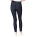  Ladies' High Rise Skinny Jean, Blue, 10