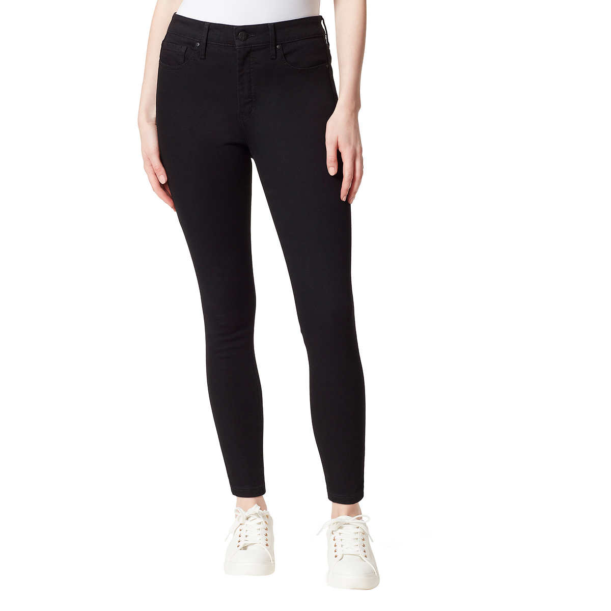 Jessica Simpson Ladies' High Rise Skinny Jean, Black, 14