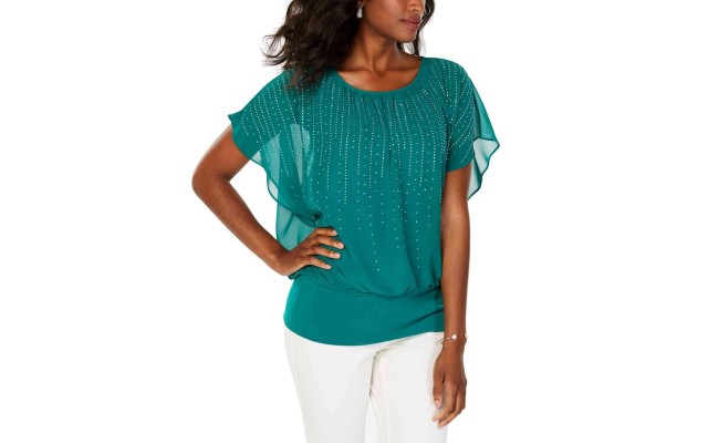  Jewel-Embellished Top