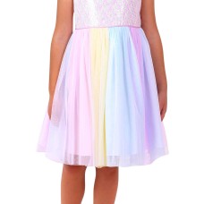 Jona Michelle Kids' Spring Dress, Lilac