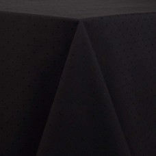 Kate Spade New York Larabee Dot Table Linens (Black, 70x122