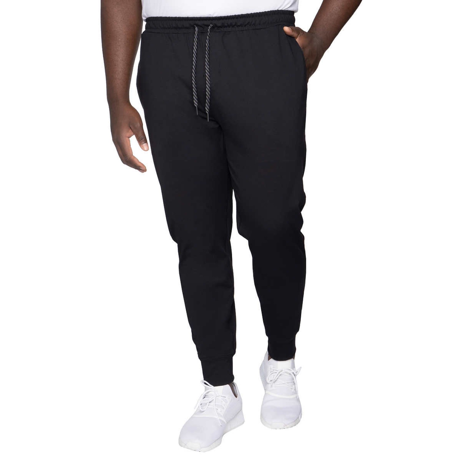 Kirkland Signature Men's Active Jogger, Black, X-Large