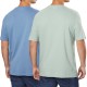  Men’s Peruvian Pima Cotton Tee, 2-Pack, Blue, Medium