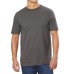  Men’s Peruvian Pima Cotton Tee, 2-Pack, Black, Large
