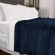  Plush Blanket, Blue, King