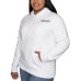  Unisex Logo Hoodie, White, Men's Large/Women's X-Large