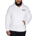  Unisex Logo Hoodie, White, Men's Large/Women's X-Large