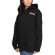  Unisex Logo Hoodie, Black, Men's Large/Women's X-Large