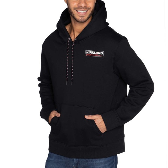  Unisex Logo Hoodie, Black, Men's Large/Women's X-Large