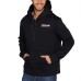  Unisex Logo Hoodie, Black, Men's Large/Women's X-Large