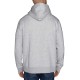  Unisex Logo Hoodie, Gray, Men's Small/Women's Medium