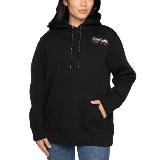  Unisex Logo Hoodie, Black, Men's Large/Women's X-Large