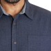  Men's Flannel Shirt, 2-pack, Gray, X-Large Tall