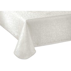 Lenox Opal Innocence 60″x120″ Oblong Tablecloth, Platinum