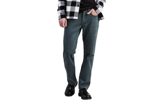 Levi’s 514 Straight Fit Authentic Jeans (Gray, 30X32)