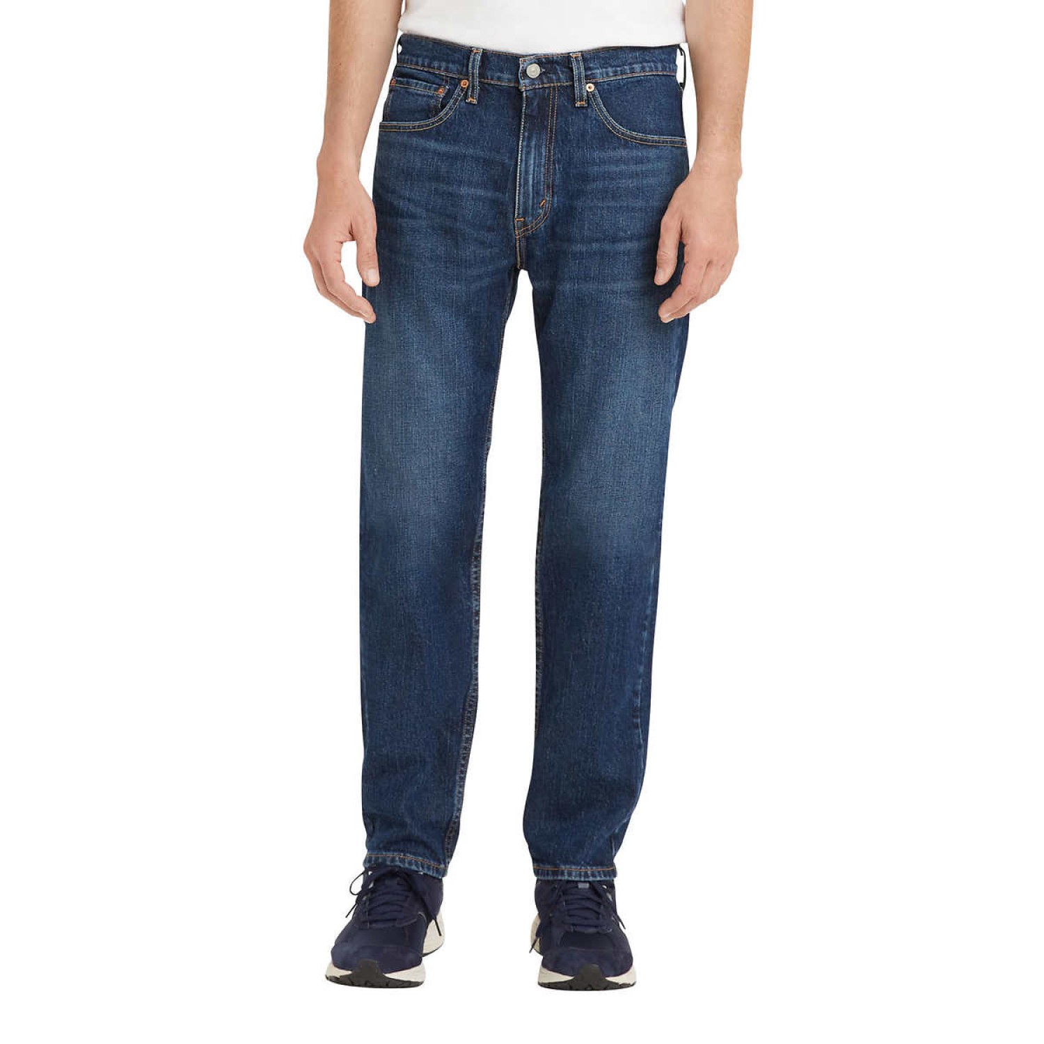 Levi's Men's 505 Jean, Dark Blue, 42 x 30